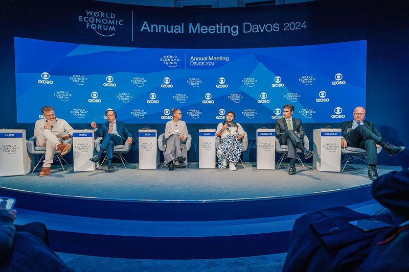 Em Davos, Helder Barbalho fala sobre desafios sociais e ambientais