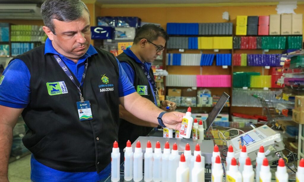 ‘Aulas Seguras’: Em cinco dias, Ipem-AM apreende quase 4 mil artigos escolares