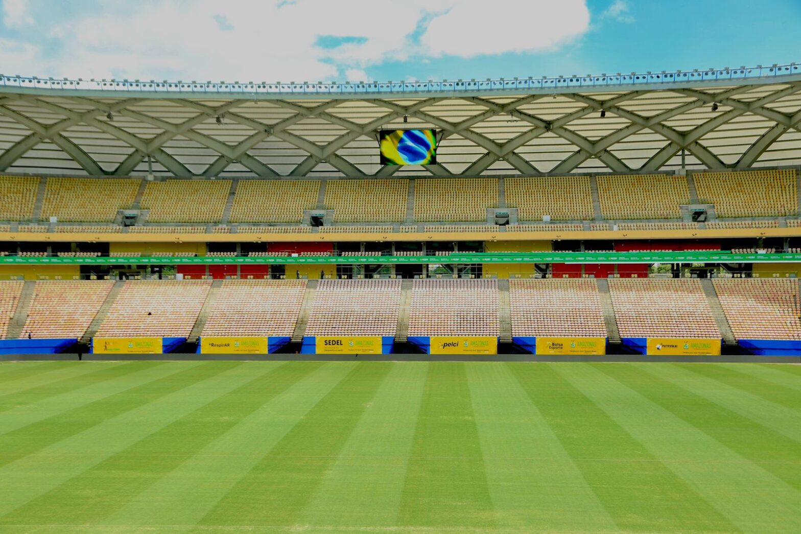 Governo do Amazonas finaliza revitalização da Arena da Amazônia