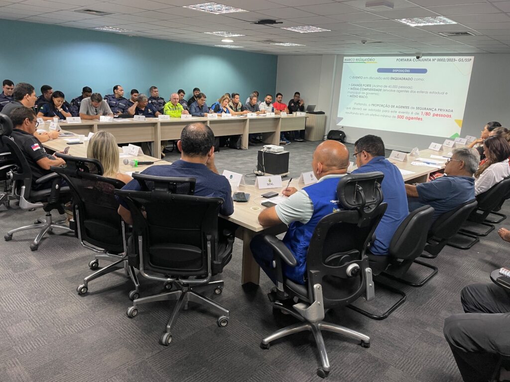 SSP-AM assina Plano Tático Integrado para garantir a segurança dos torcedores na Arena