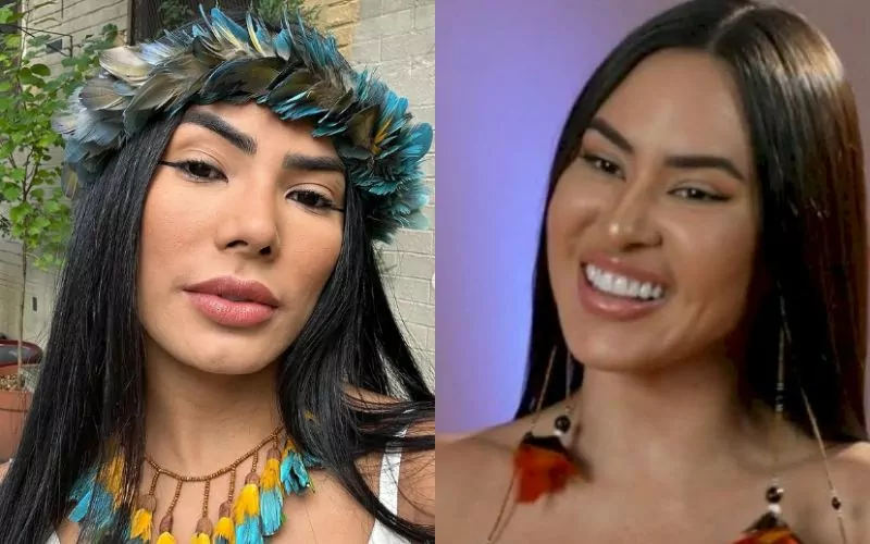 Cunhã-poranga do Caprichoso sai em defesa de cunhã do Garantido