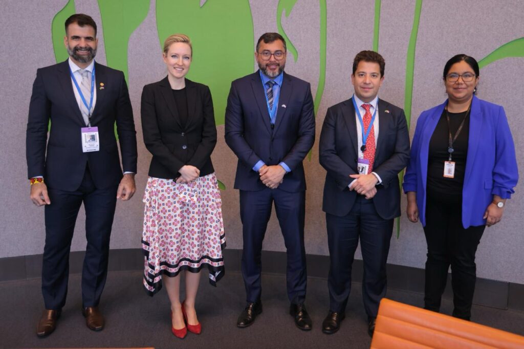 Wilson Lima busca parceria para projetos educacionais do Amazonas