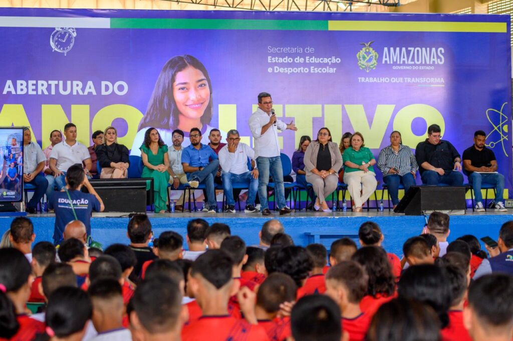 Em Iranduba, Governo do Amazonas entrega 461ª escola revitalizada em abertura do ano letivo