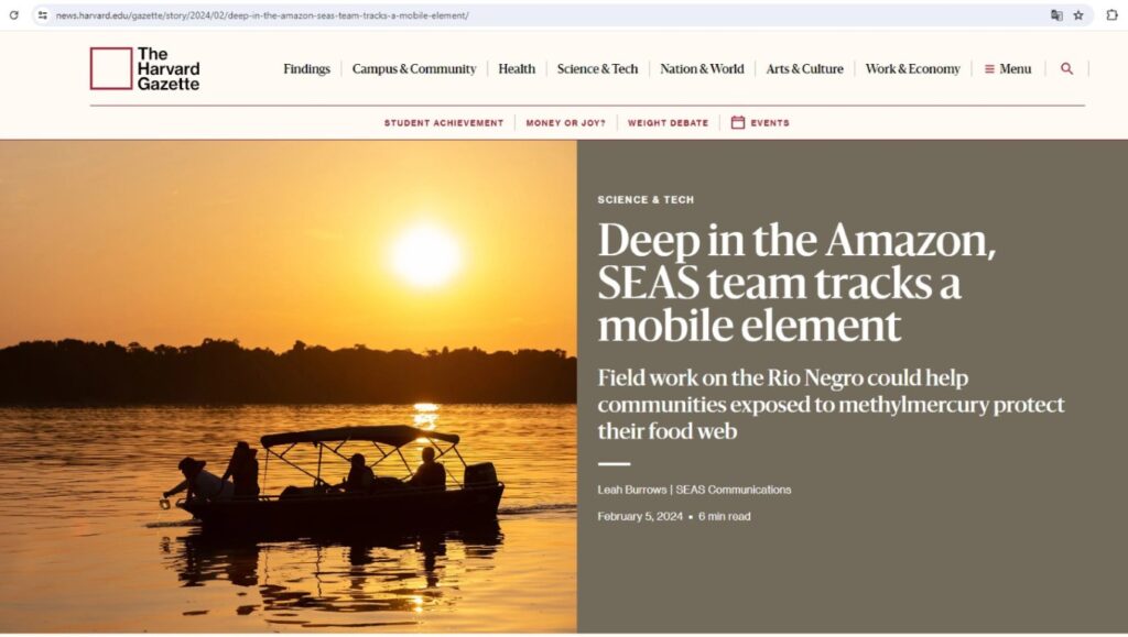 Programa de monitoramento ambiental da UEA