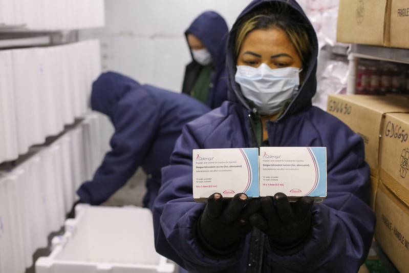 Prefeitura inicia imunização de crianças de 10 e 11 anos contra dengue