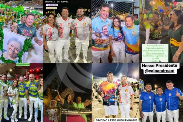 Políticos do AM caem na folia no Carnaval