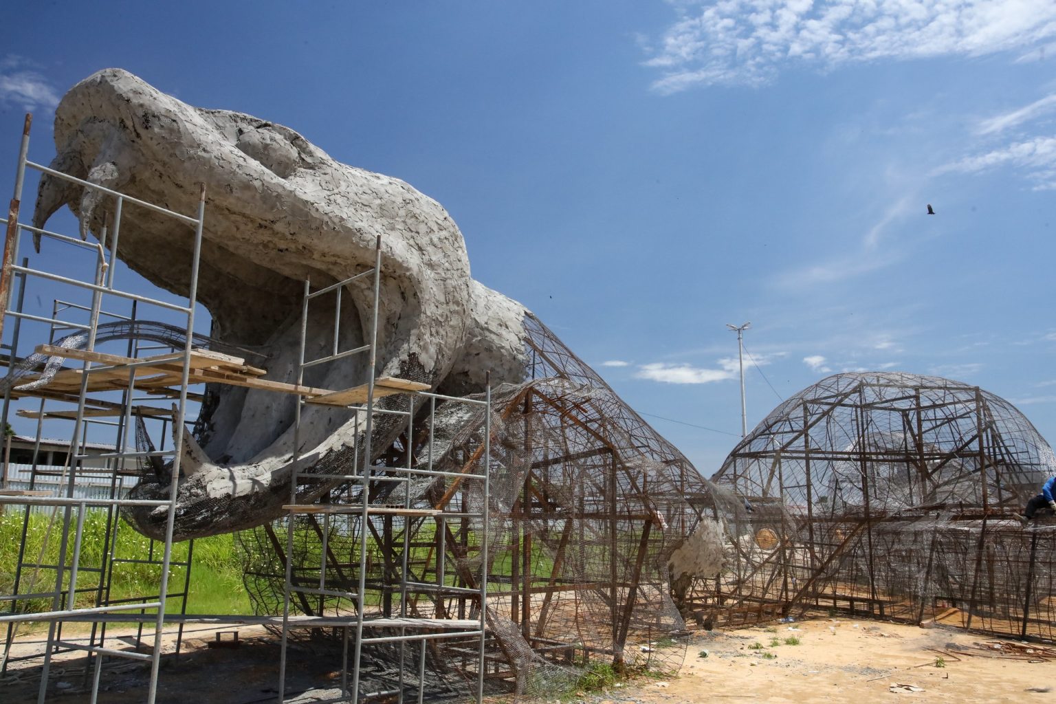 Etapa temática amazônica do Parque Amazonino Mendes
