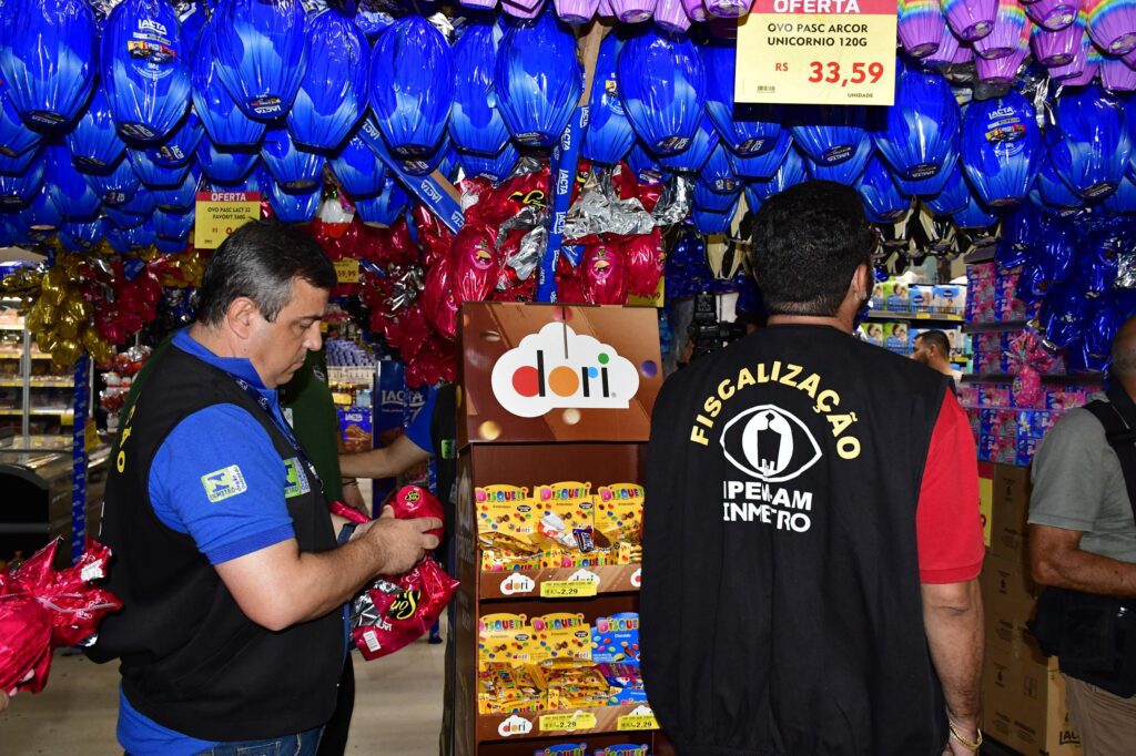 Operação Páscoa: Ipem-AM verifica 2.246 produtos tradicionais