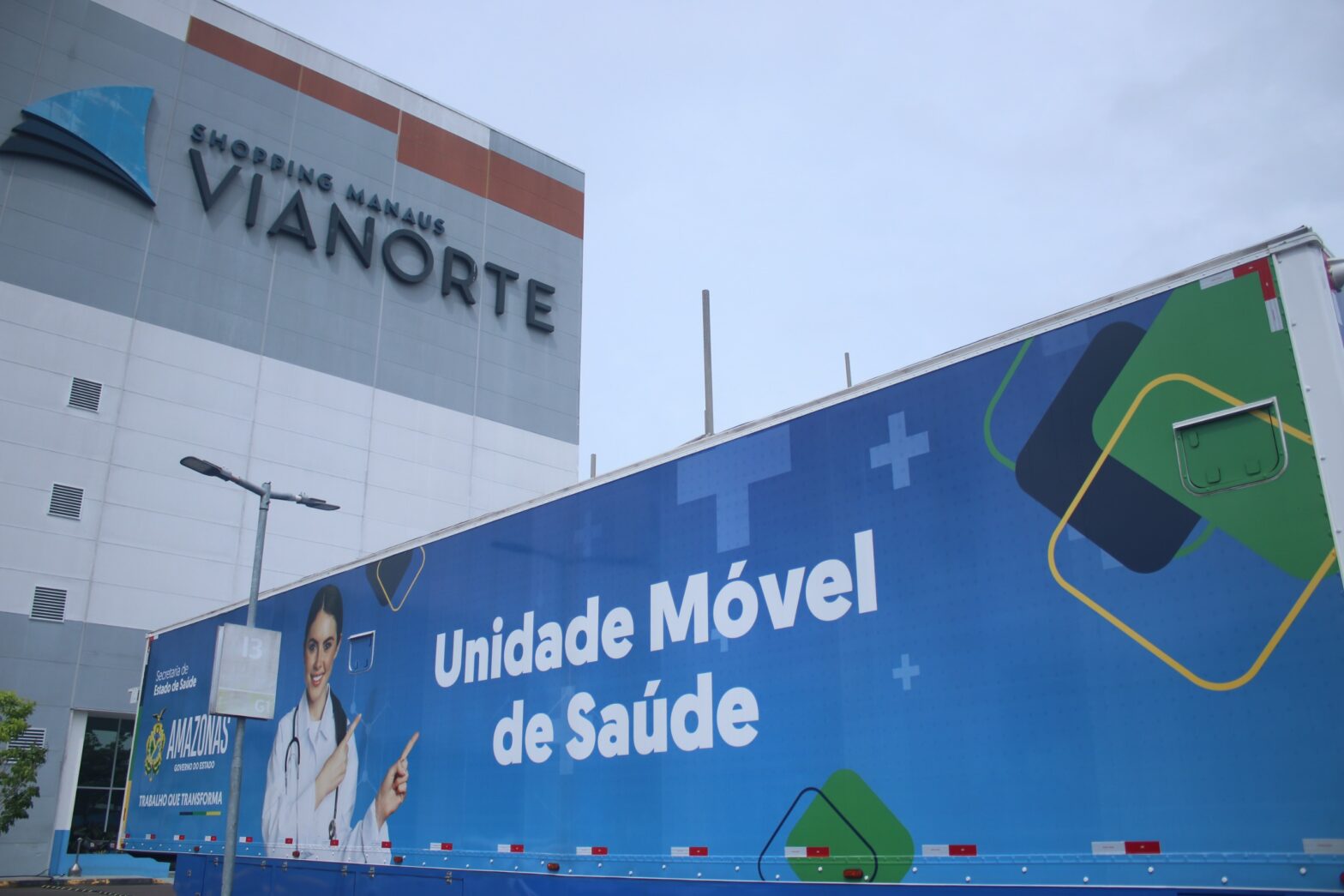 Carretas de Apoio à Saúde atendem nas zonas norte