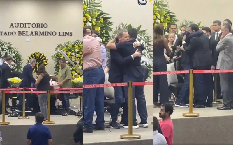 Comoção: família, amigos e políticos se despedem de Arthur