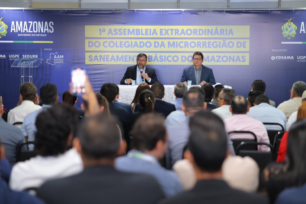 Governador Wilson Lima destaca avanços no saneamento e instala nova estrutura que vai apoiar municípios