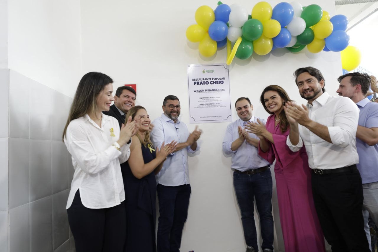 Governador Wilson Lima reinaugura restaurante Prato Cheio
