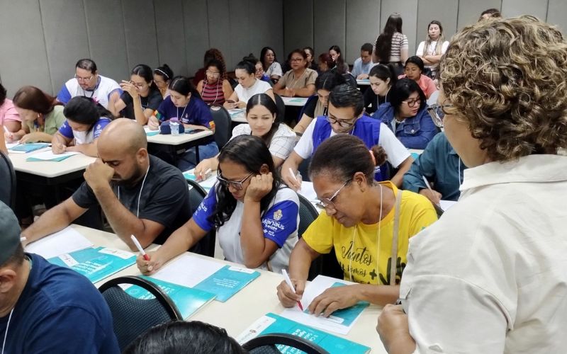 Agentes comunitários da prefeitura concluem primeira etapa da 2ª Oficina em Saúde
