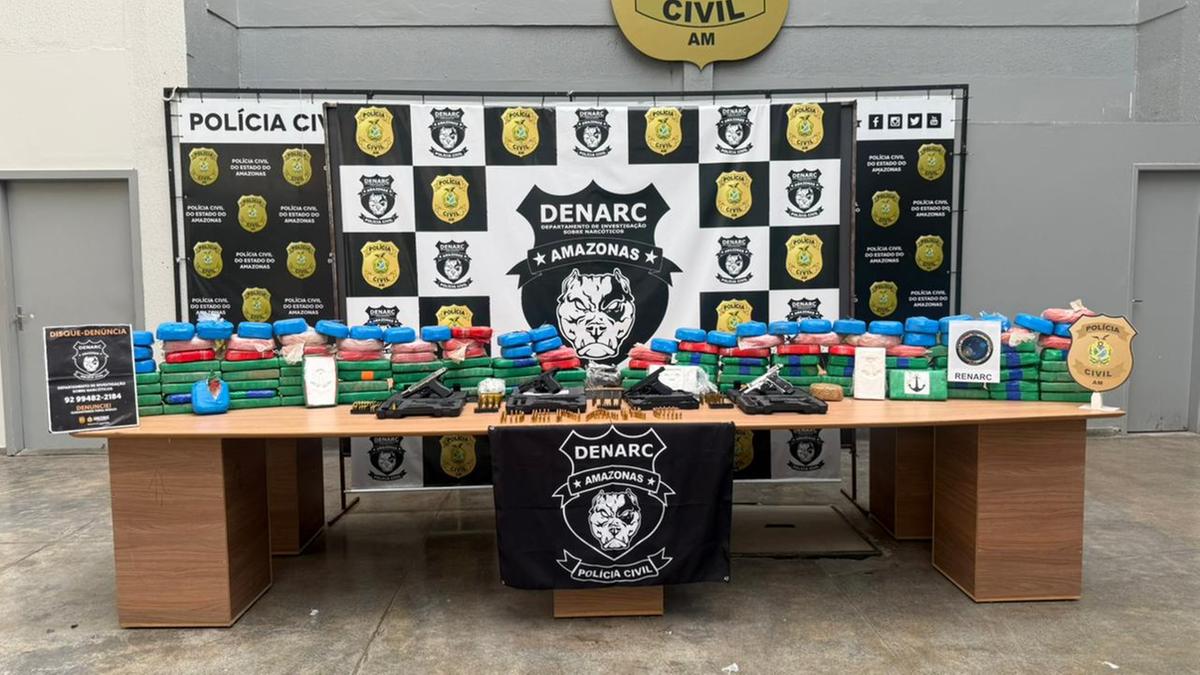 Homem é preso em flagrante em centro de armazenamento e distribuição de drogas