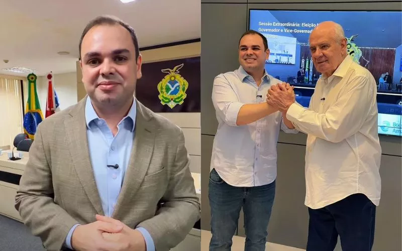 Roberto Cidade comemora vitória unânime em eleição indireta